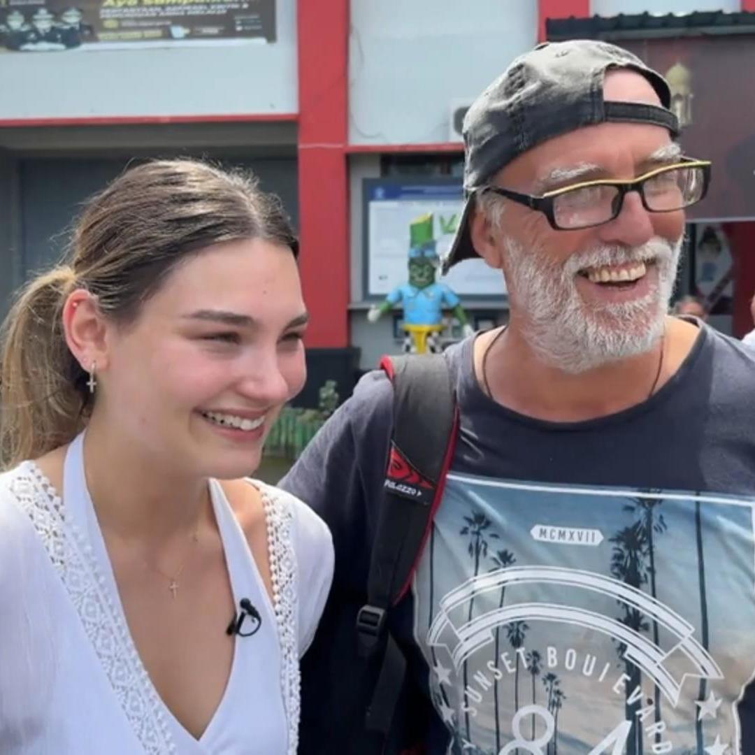 Patrick Naumann und Tochter Leonie