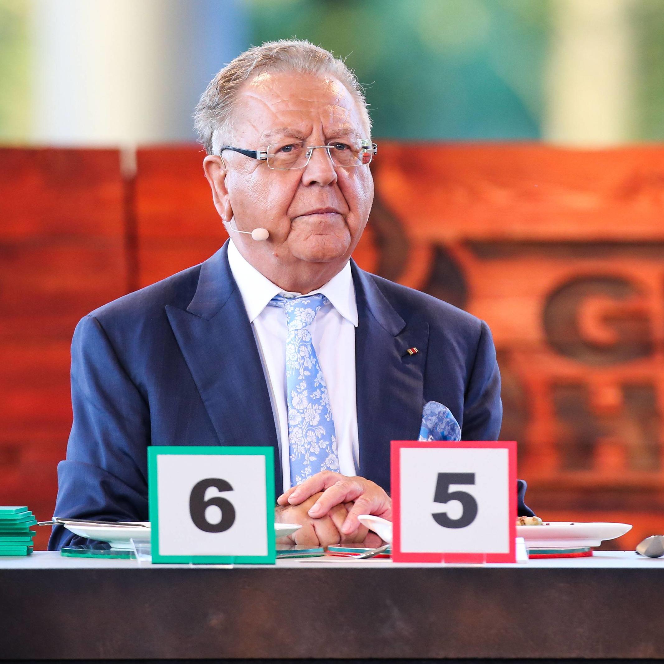 Juror Heinz Horrmann GER VOX TV Aufzeichnung Grill den Henssler Sommer Special von der Seebuehne Juror Heinz Horrmann GER VOX TV Aufzeichnung Grill den Henssler Sommer Special von der Seebuehne