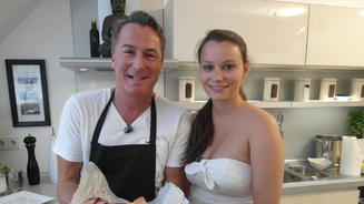 Eine Rose zum Hauptgang