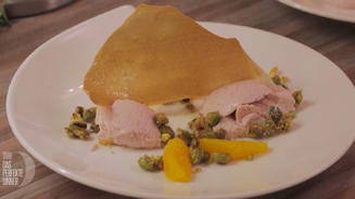 Orangencreme mit Kardamom