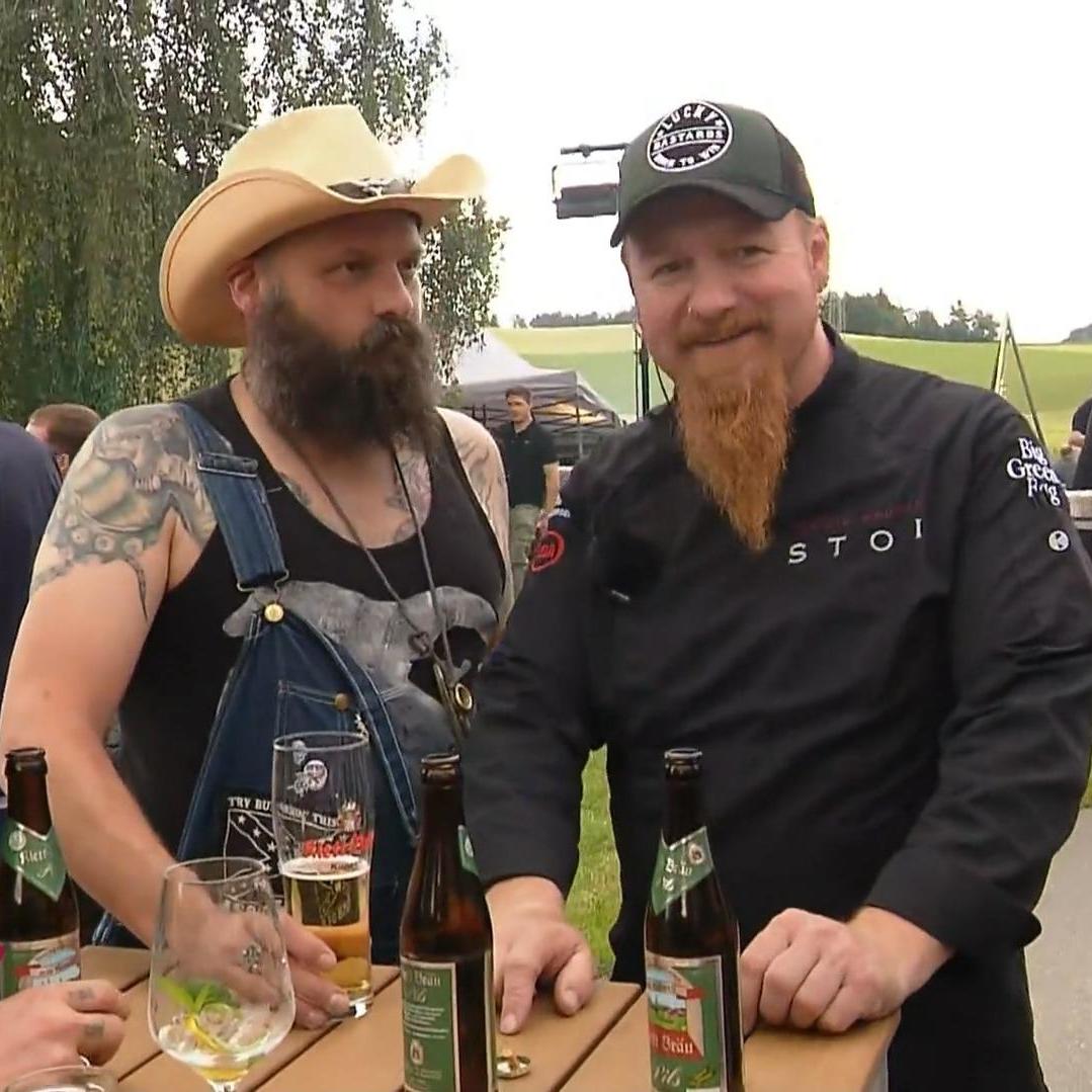 Auch harte Jungs essen gerne mal lecker Auch harte Jungs essen gerne mal lecker