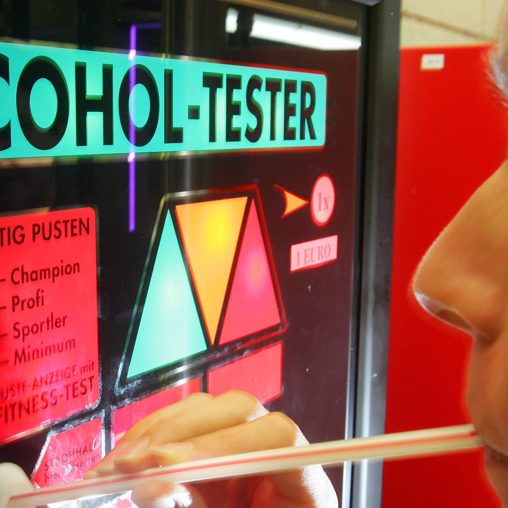 Alkoholtester im Parkhaus Alkoholtester im Parkhaus