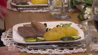 Holzeröder Filetteller mit Zucchini