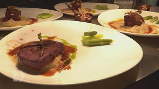 Brasato al Barolo an Kartoffelpüree