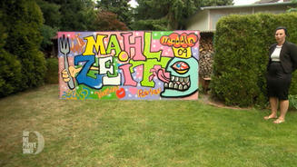 Martins Graffiti-Zwischengang