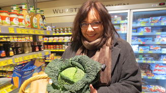 Dagmar ist sonst Stadionsprecherin