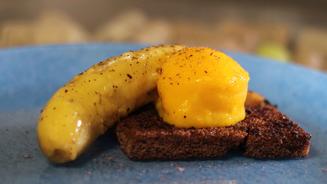 Kürbiseis mit Pumpkinspices