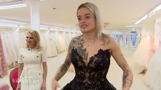 Das Kleid sollte doch schwarz sein?