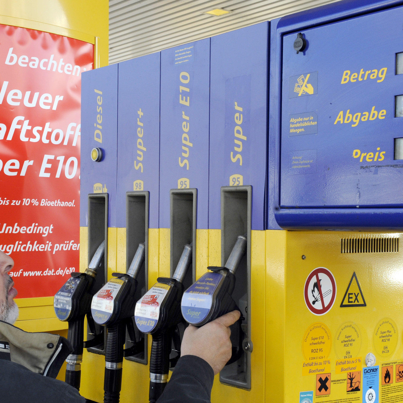 Super E10 an Tankstellen Super E10 an Tankstellen