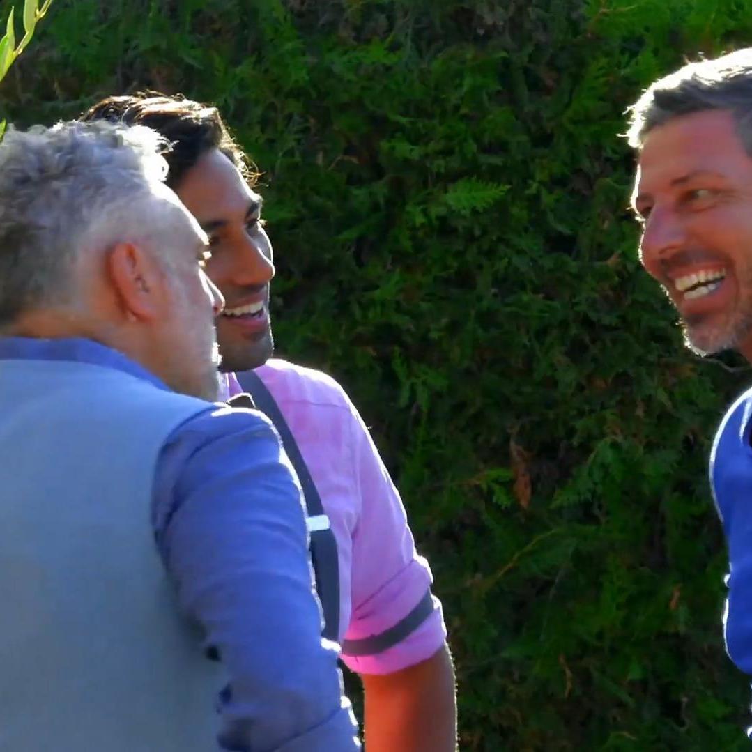 Martin freut sich sichtlich auf das \First Dates Hotel\. Martin freut sich sichtlich auf das \First Dates Hotel\.