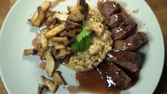 Sous-vide gegarter Rehrücken