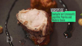 Seeteufel im Entenconfit