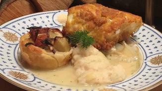 Zanderfilet mit Selleriestampf