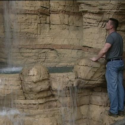 repilienvilla wasserfall