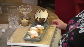 Dreierlei Buchteln mit Vanillesoße