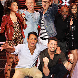 2011-10-26 175051 XFactor VOX-Aufmacher 20111026 Top9Kandidaten