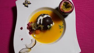 Brasilianischer Kuss Kokosnuss-Mousse