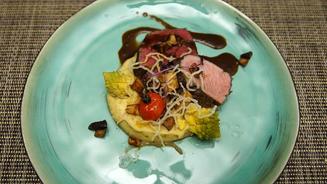 Iberico-Schweinefilet mit Kartoffel