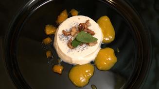 Panna Cotta mit Mangopüree
