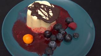 Salbei-Lavendel-Panna-Cotta