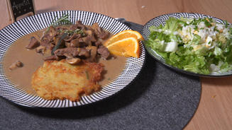 Kalbsragout à l'Orange