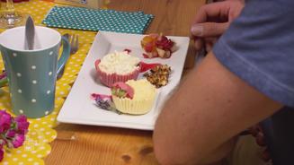 Raffaellocreme und Zitronencreme