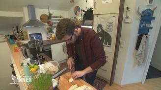 Philipp erfindet ein (V)isch-Menü