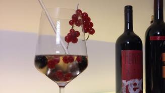 Alpenchampagner auf Eis