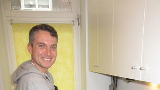 Markus legt Wert auf gepflegten Wein