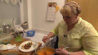 Sabine hat zittrige Finger