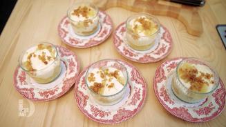 Apfel und Zitronenmascarpone