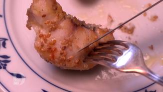 Seeteufel mit Nüsslisalat