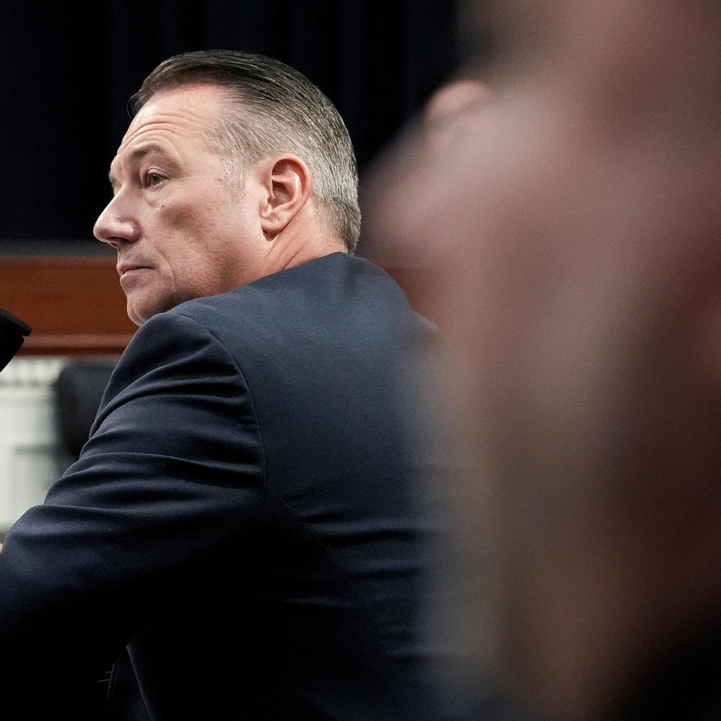 Acting Immigration and Customs Enforcement (ICE) director Todd Lyons testifies on Capitol Hill, in Washington Acting Immigration and Customs Enforcement (ICE) director Todd Lyons testifies on Capitol Hill, in Washington