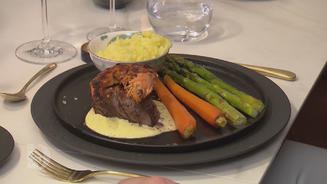 Surf &Turf: Türmchen aus Rinderfilet