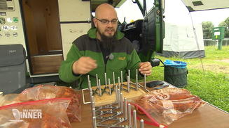 Ein Camper muss wissen, was zu tun ist