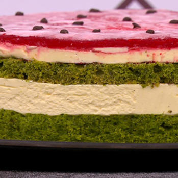 In Nicoles Melonentorte würde man am liebsten reinbeißen In Nicoles Melonentorte würde man am liebsten reinbeißen