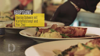 Gegrilltes Iberico-Schwein Sous-vide