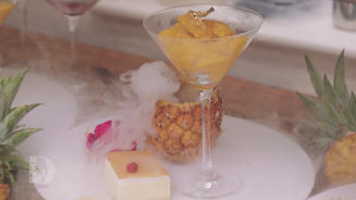 Mango-Maracuja-Ananas Sorbet