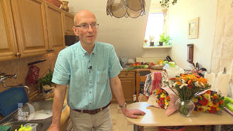 Manfred will seine Gäste überraschen