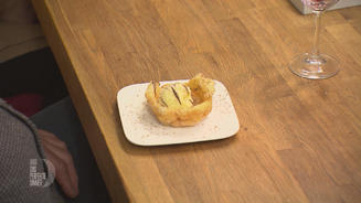 Churros mit Mango Eis