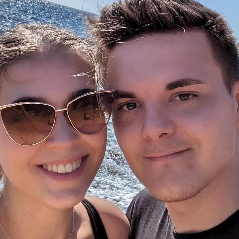 Urlaubsgrüße aus Griechenland: Patrick & Celina Urlaubsgrüße aus Griechenland: Patrick & Celina