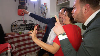 Sandra ist weihnachtlich gerüstet