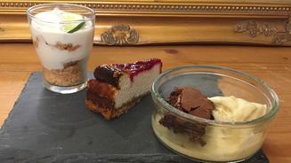 New Yorker Cheesecake & Key Lime Pie 