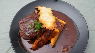 Rinderfilet mit Steinpilzsauce 