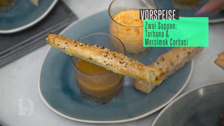 Tarhanasuppe und Joghurtsuppe