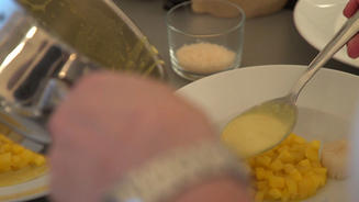 Jakobsmuschel-Mango-Curry