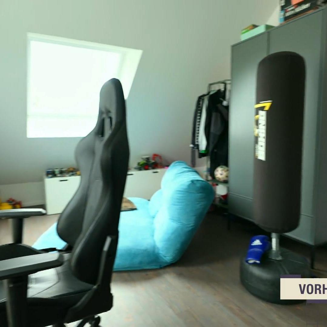 Vorher gab es nur eine kleine Spielecke, jetzt kann Emma nach dem Konzept von Dekoprofi Emell Gök Che im umgebauten Raum Ballett tanzen. Vorher gab es nur eine kleine Spielecke, jetzt kann Emma nach dem Konzept von Dekoprofi Emell Gök Che im umgebauten Raum Ballett tanzen.