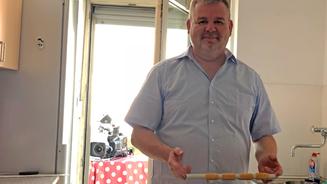 Bernd könnte den ganzen Tag Schlemmen