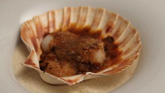 Jakobsmuscheln auf galicische Art