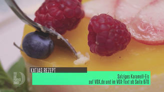 Mangotörtchen mit Salted-Caramel-Eis 